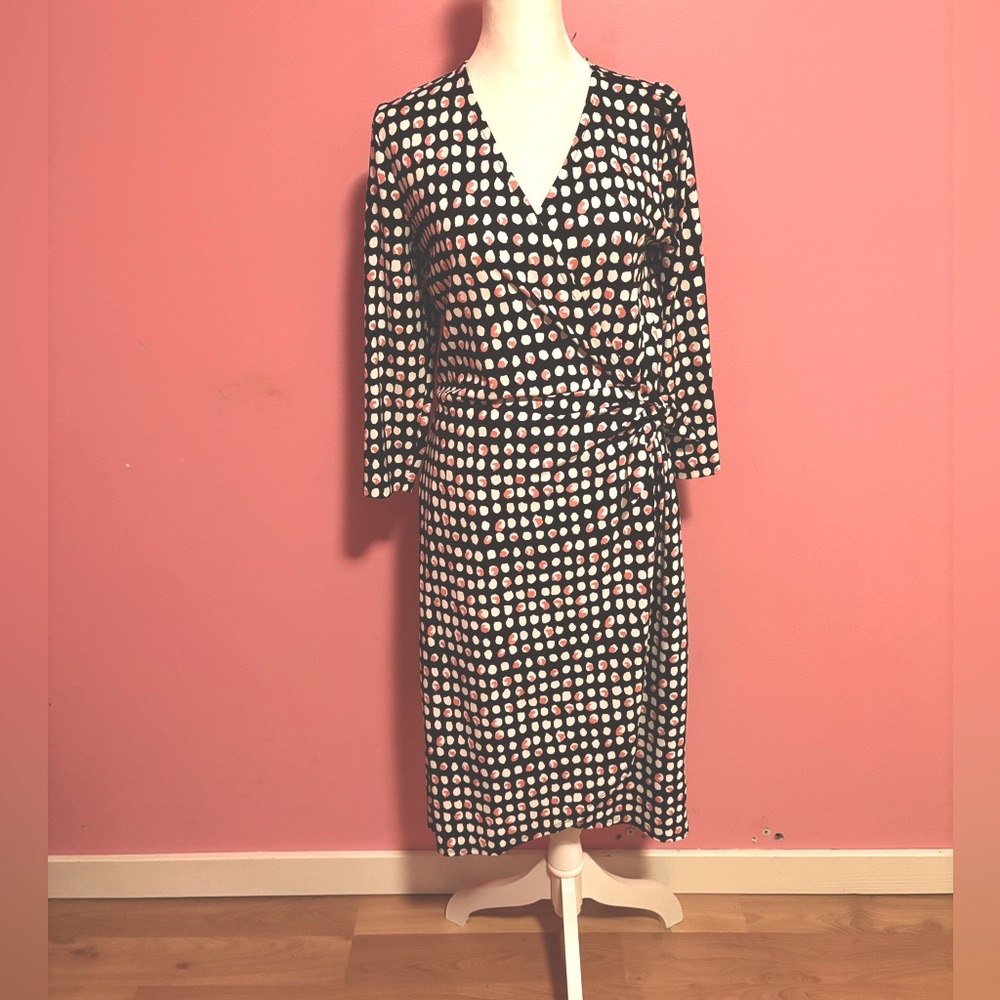 Talbots Faux Wrap Dress